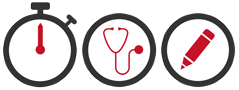 Logo Test für medizinische Studiengänge